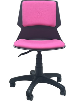 Lenatech Mora Ofis ve Öğrenci Sandalyesi  Siyah Gövde - Plastik Ayak