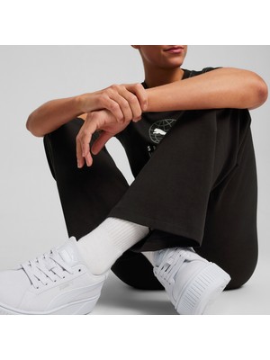 Puma Ess+ Straight Leggings Kadın Eşofman Altı 68040501-SIYAH Xs - Siyah