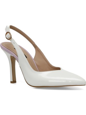 Incı Ibıza 4fx Beyaz Kadın Topuklu Ayakkabı