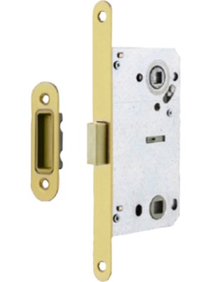 Hafele Manyetik Kilit Banyo (Wc) Tipi Parlak Altın 50 / 18 mm