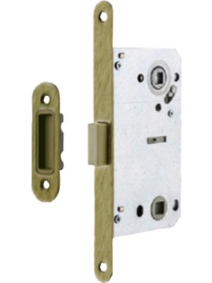 Hafele Manyetik Kilit Banyo (Wc) Tipi Antik Bronz 50 / 18 mm