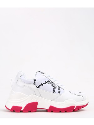 Versace Jeans Couture Beyaz Kadın Deri Sneaker 75VA3SP3ZP310L02