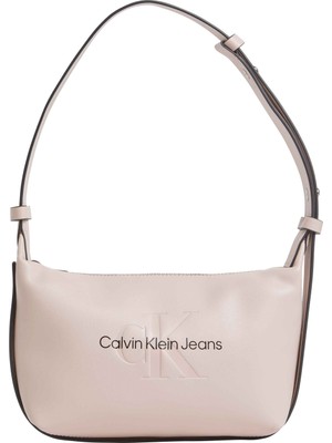 Calvin Klein Açık Pudra Kadın 22X14X10,5 cm Omuz Çantası K60K611549TFT