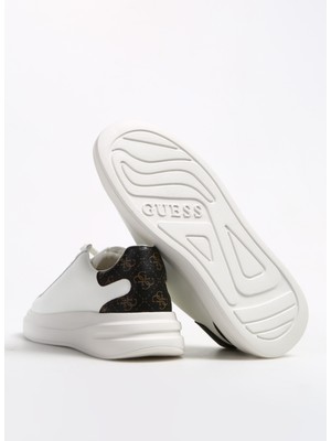 Guess Beyaz - Kahverengi Erkek Sneaker Elba