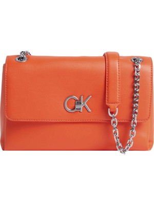 Calvin Klein Turuncu Kadın 24X17X7 cm Omuz Çantası K60K611084SA3