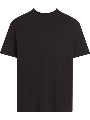 Calvin Klein Bisiklet Yaka Siyah Erkek T-Shirt K10K112747BEH