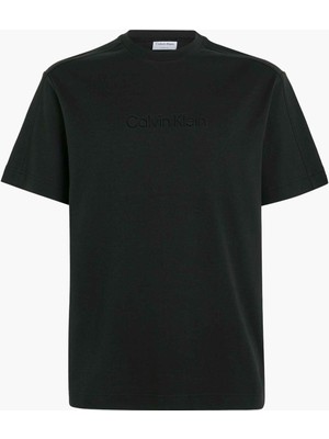 Calvin Klein Bisiklet Yaka Siyah Erkek T-Shirt K10K112747BEH