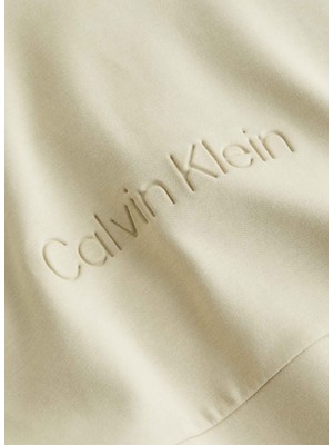 Calvin Klein Kapüşon Yaka Yeşil Erkek Sweatshirt K10K112746Leb