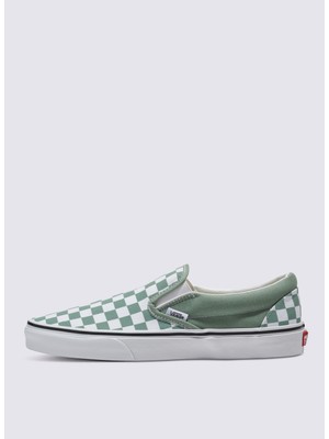 Vans Yeşil Erkek Süet Lifestyle Ayakkabı VN000BVZCJL1 Classic Slip-On