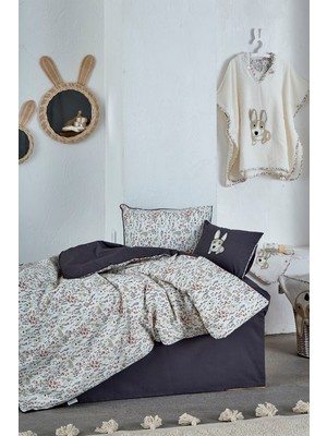 Ecocotton Dogi Bebek Nevresim Seti Baskılı 100*150