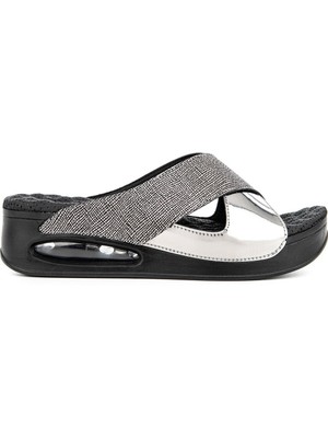 Muya Fly Anatomik Airmax Memory Foam Kadın Terlik Füme