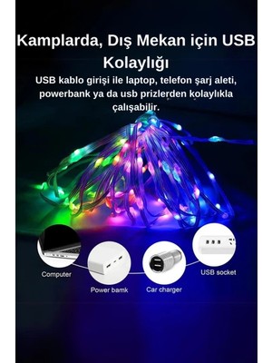 Aukes Rgb Wifi Şerit LED Kumandalı 5 Metre Ses Duyarlı SD609