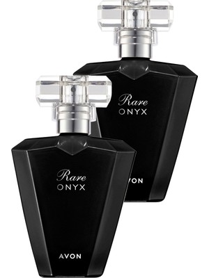 Avon Rare Onyx Kadın Parfüm Edp 50 Ml. Ikili Set
