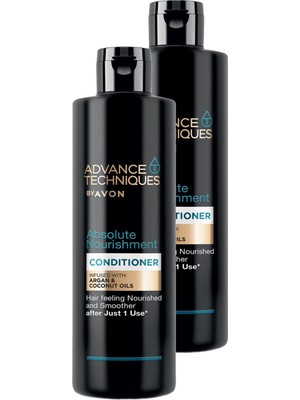Avon Advance Techniques Argan Yağı Içeren Besleyici Saç Kremi 250 Ml. Ikili Set