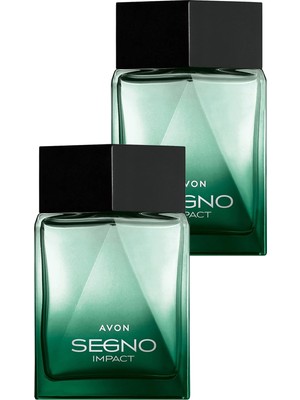Avon Segno Impact Erkek Parfüm Edp 75 Ml. Ikili Set