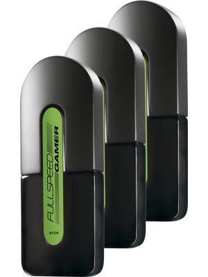 Avon Full Speed Gamer Erkek Parfüm Edt 75 Ml. Üçlü Set