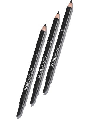 Avon Kohl Sünger Uçlu Suya Dayanıklı Göz Kalemi True Black Üçlü Set