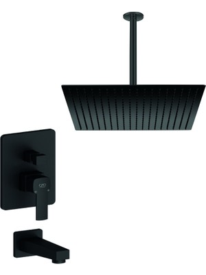 Gpd MAB160-S Ankastre Duş Seti Pedra Siyah ADS23-S