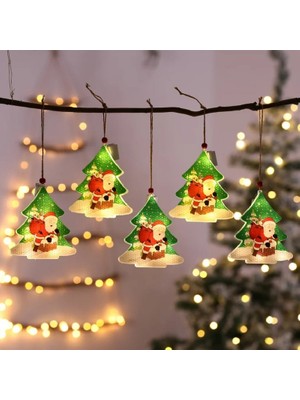 SD Works Dekoratif Ledli Yılbaşı Süsü Christmas Curtain Lights Yılbaşı Aydınlatma Led Çam Ağacı