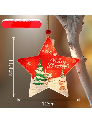 SD Works Dekoratif Ledli Yılbaşı Süsü Christmas Curtain Lights Yılbaşı Aydınlatma Led Yıldız