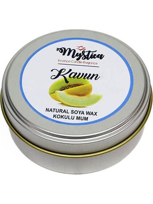 Parla Soya Wax  Mum Kokulu Tenekede Kavun