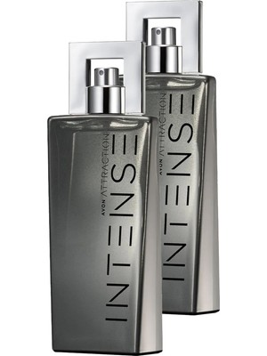 Avon Attraction İntense Erkek Parfüm EDT İkili Set 75 ml