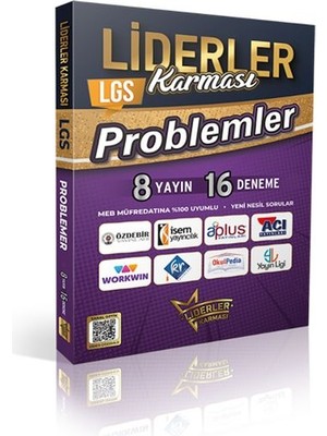 Colezium Liderler Karması Lgs Problemler Denemeleri 8 Yayın 16 Deneme