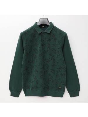 Dio Rise Erkek Polo Yaka Uzun Kol Kadife Kazak  PPS-2506