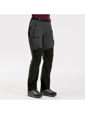 Simond Kadın Outdoor Trekking Pantolonu - Gri - MT500
