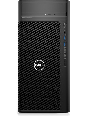 Dell Precision 3660 Intel Core I7 13700 64 GB Ram 2tb SSD 2 Tb HDD 4 GB Nvidia Quadro T1000 Freedos  Tower Workstation  Masaüstü Bilgisayar DP3660T1000 O5