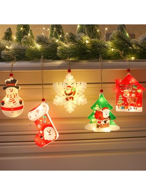 SD Works Dekoratif Ledli Yılbaşı Süsü Christmas Curtain Lights Yılbaşı Aydınlatma Led Çam Ağacı