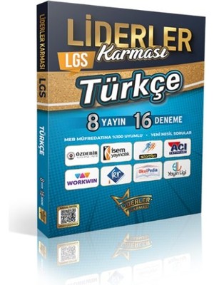 Colezium Liderler Karması Lgs Türkçe Denemeleri 8 Yayın 16 Deneme