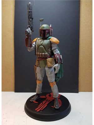 Turansoy Craft Boba Fett Star Wars Boyalı Figür 25 cm (Büyük Boy)