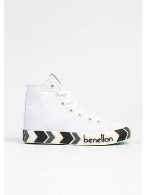 Benetton BN-30634-BEYAZ-ÇOCUK Spor Ayakkabı