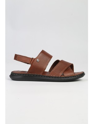 Pierre Cardin PC-5124-3892 Taba-Erkek Sandalet