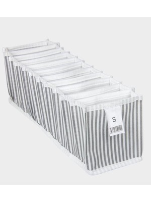 Balban Ticaret 3 Adet Akordeon Organizer - S, 11 x 41 x 12 Cm, Çok Amçlı Kutu, Raf Düzenleyici