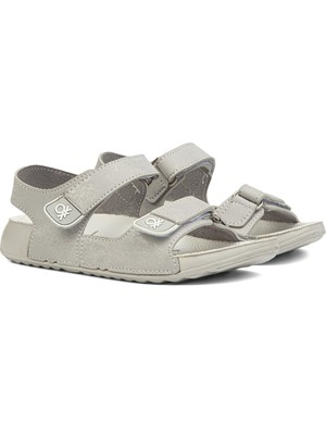 Benetton BN-1238-  Gri - Çocuk Sandalet