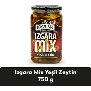 Kavlak Izgara Mix Yeşil Zeytin 750 gr