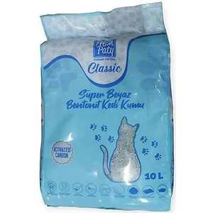 Fresh Paty Aktif Karbonlu Kokusuz Topaklaşan Classic 10 Lt Kedi Kumu