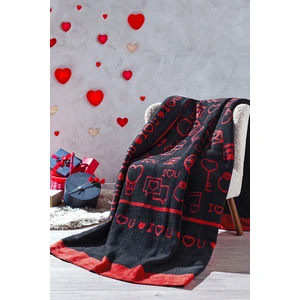 Gleam Love Çift Kişilik Pamuklu Battaniye 180X220