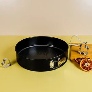 Kelepçeli Kek Kalıbı Siyah 30 cm