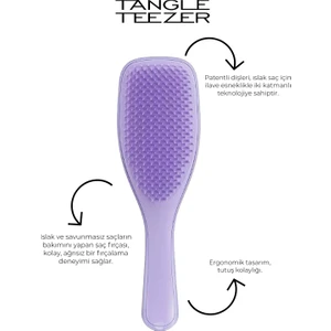 Tangle Teezer Wet Hair Naturally Curly Lilac Saç Fırçası