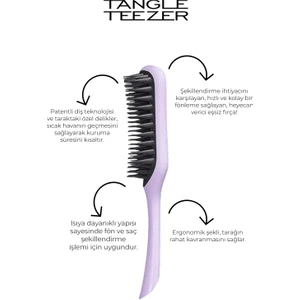 Tangle Teezer Easy Dry & Go Large Lila Saç Fırçası