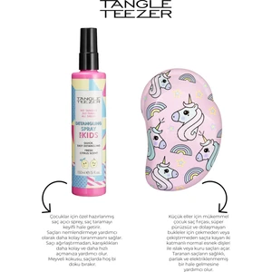 Tangle Teezer Original Mini Unicorn Magic Çocuk Saç Fırçası + Saç Açıcı Sprey 150 ml
