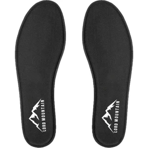 Lord Mountain Memory Foam Spor Ayakkabı Iç Tabanlık, Yumuşak Ortopedik Tabanı, Rahat Tabanlık Siyah