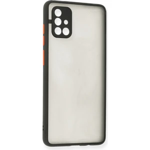 Samsung Galaxy A71 Kılıf Montreal Silikon Kapak - Siyah 300099