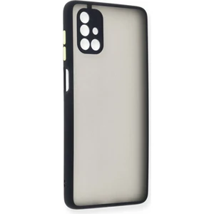 Samsung Galaxy M51 Kılıf Montreal Silikon Kapak - Lacivert 300099
