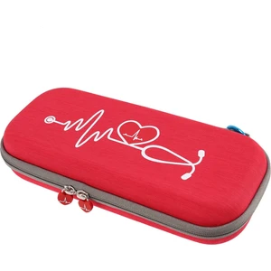 Classic Iıı Stetoskop Aksesuarları Için Koruyucu Kılıf Taşınabilir Saklama Çantası Taşıma Çantası Kılıfı (Kırmızı) (Yurt Dışından)