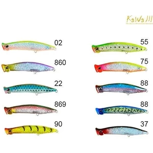 Kawa Popping 3D 9cm 8gr Su Üstü Popper Yem