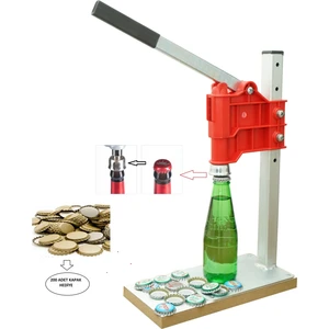 Başarı Ortopedi Konserve ve Şişe Kapatma Makinesi + 200 Kapak Hediyeli